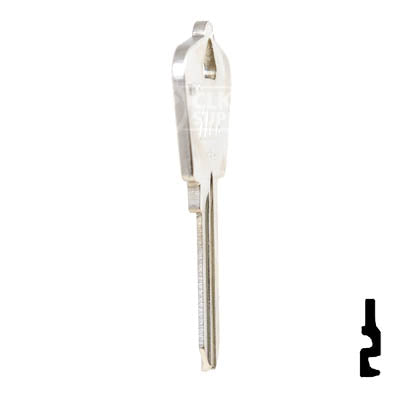 Uncut Key Blank | Arrow | N1179 Residential-Commercial Key Ilco