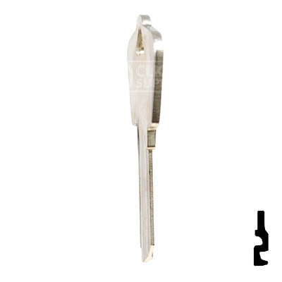 Uncut Key Blank | Arrow | N1179 Residential-Commercial Key Ilco