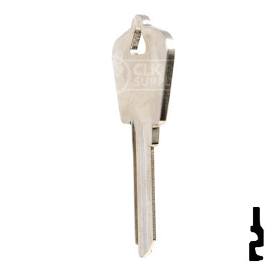 Uncut Key Blank | Arrow | N1179 Residential-Commercial Key Ilco