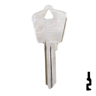 Uncut Key Blank | Arrow | N1179 Residential-Commercial Key Ilco