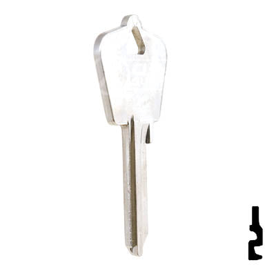 Uncut Key Blank | Arrow | N1179 Residential-Commercial Key Ilco