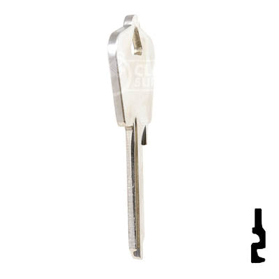 Uncut Key Blank | Arrow | N1179 Residential-Commercial Key Ilco