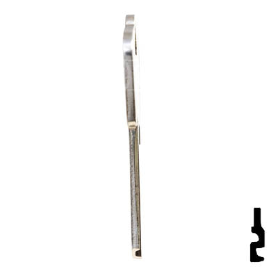 Uncut Key Blank | Arrow | N1179 Residential-Commercial Key Ilco