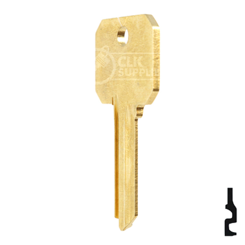 Uncut Key Blank | Arrow | NB, AR1 Residential-Commercial Key Ilco