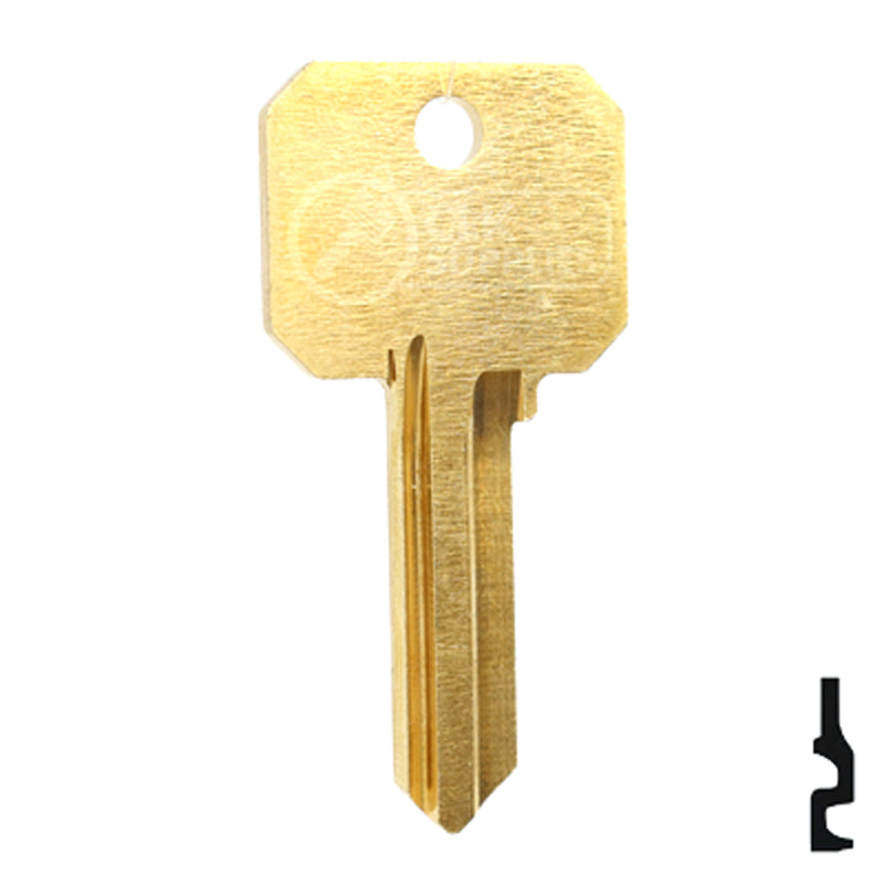 Uncut Key Blank | Arrow | NB, AR1 Residential-Commercial Key Ilco