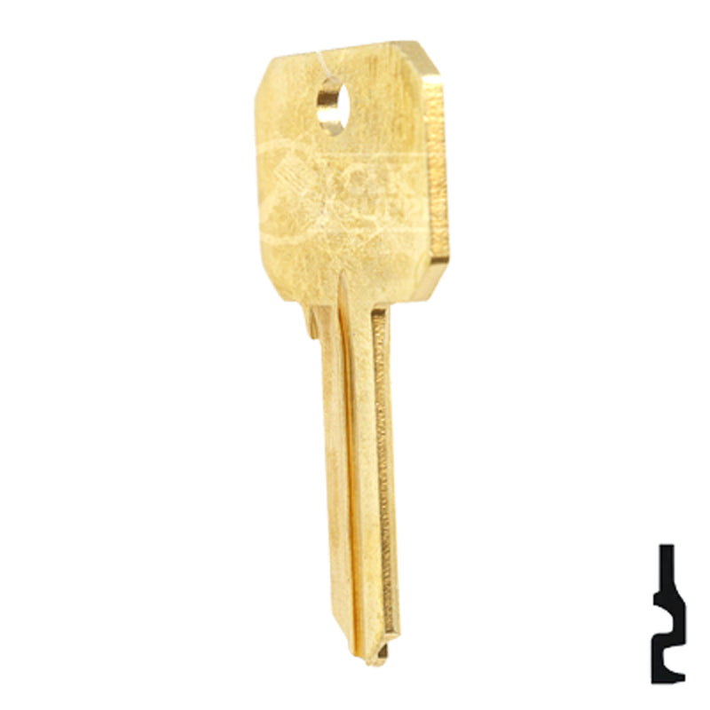 Uncut Key Blank | Arrow | NB, AR1 Residential-Commercial Key Ilco