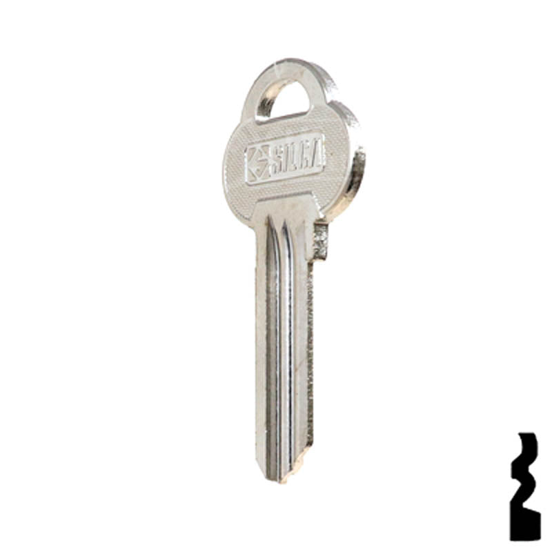 Uncut Key Blank | ASSA | AS15 Residential-Commercial Key Ilco