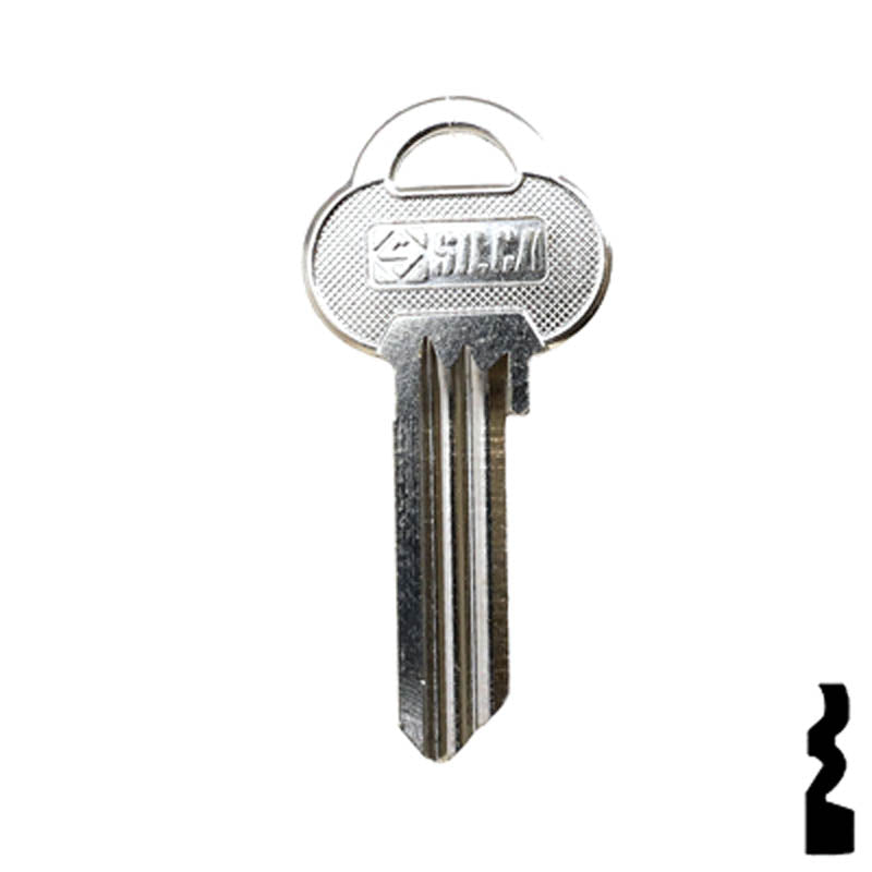 Uncut Key Blank | ASSA | AS15 Residential-Commercial Key Ilco