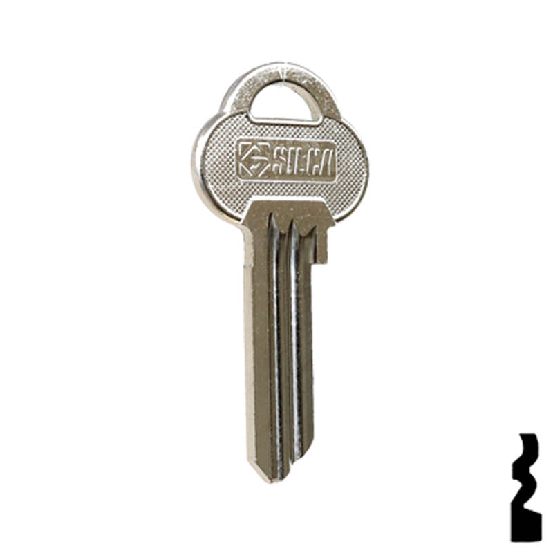 Uncut Key Blank | ASSA | AS15 Residential-Commercial Key Ilco