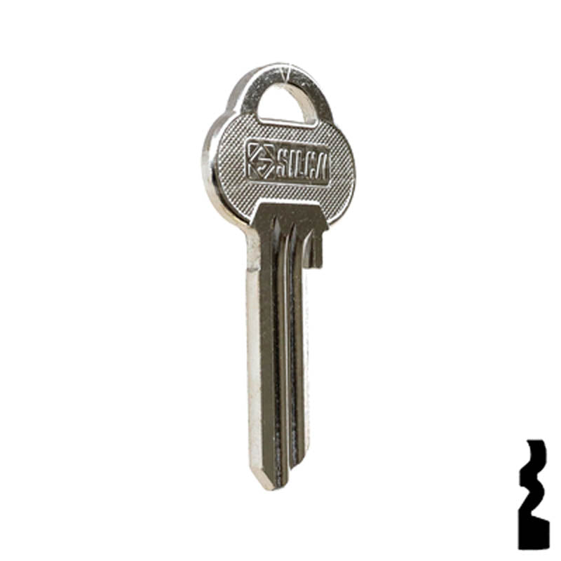 Uncut Key Blank | ASSA | AS15 Residential-Commercial Key Ilco