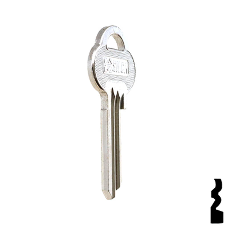 Uncut Key Blank | ASSA | AS15 Residential-Commercial Key Ilco