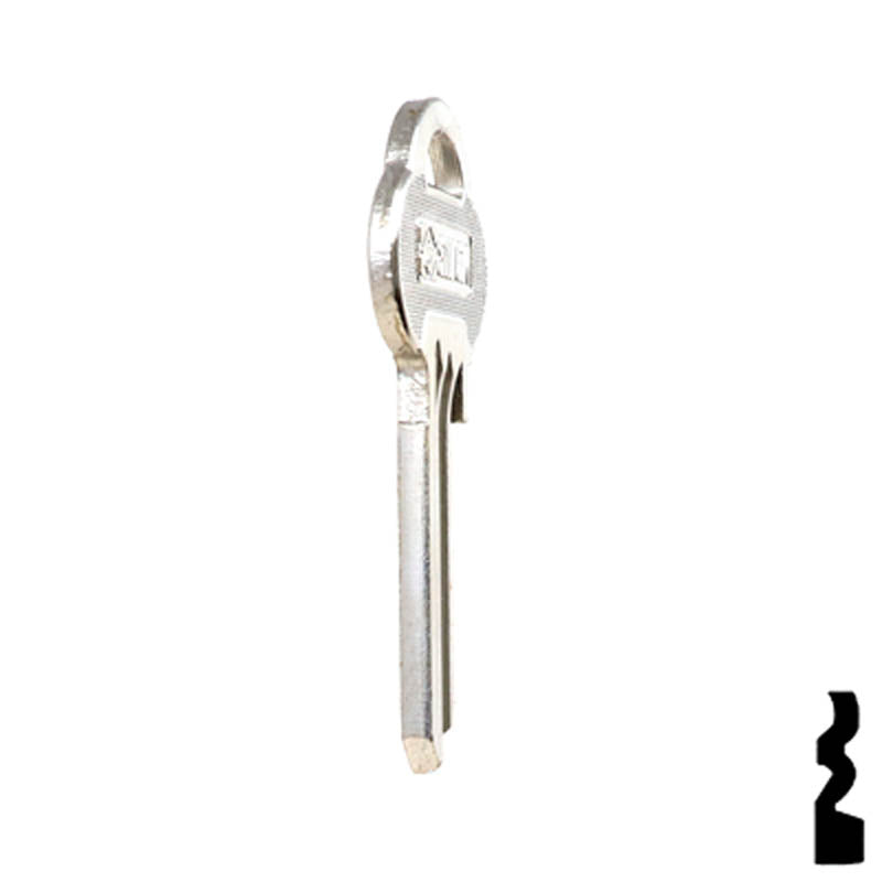 Uncut Key Blank | ASSA | AS15 Residential-Commercial Key Ilco