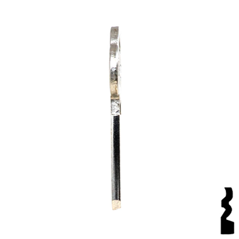 Uncut Key Blank | ASSA | AS15 Residential-Commercial Key Ilco