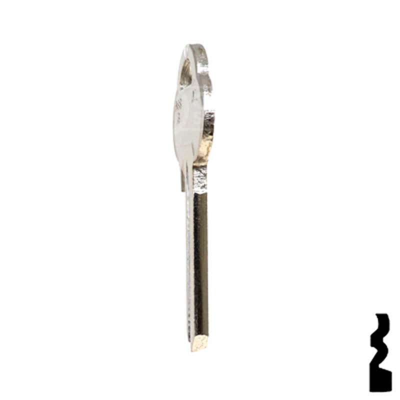Uncut Key Blank | ASSA | AS15 Residential-Commercial Key Ilco