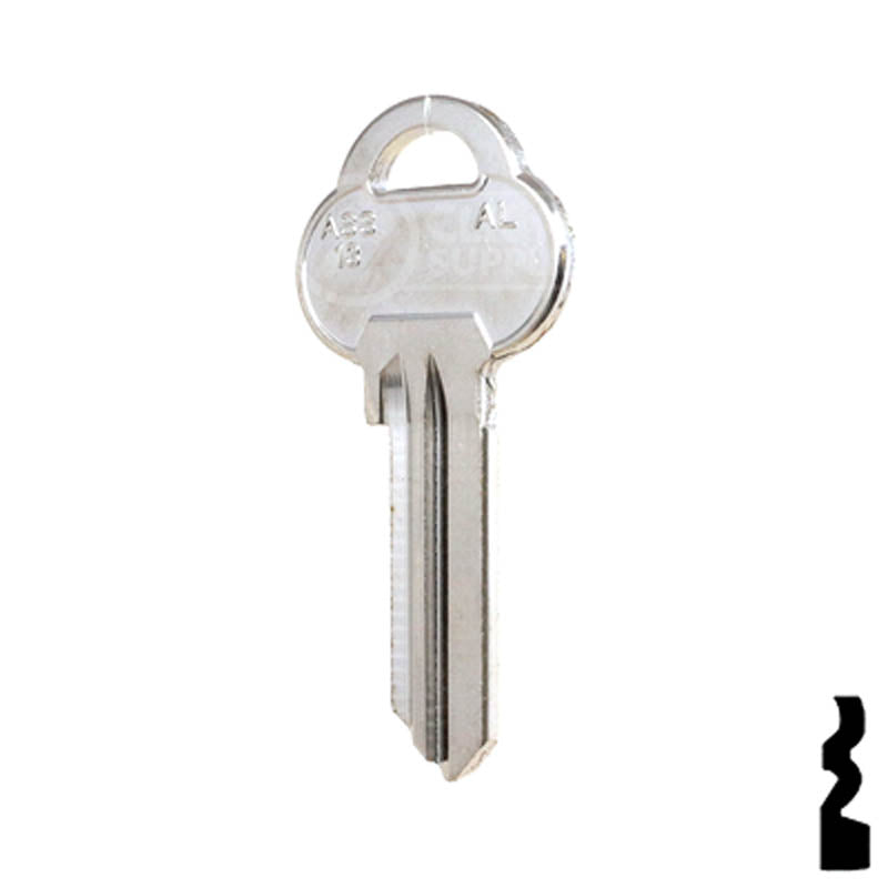 Uncut Key Blank | ASSA | AS15 Residential-Commercial Key Ilco