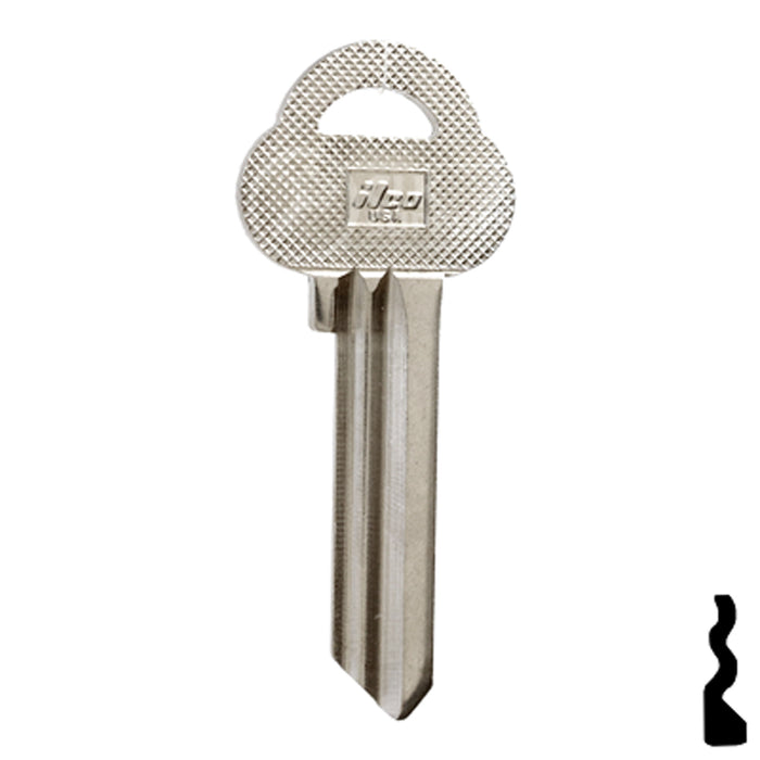 Uncut Key Blank | ASSA | AS64 Residential-Commercial Key Ilco