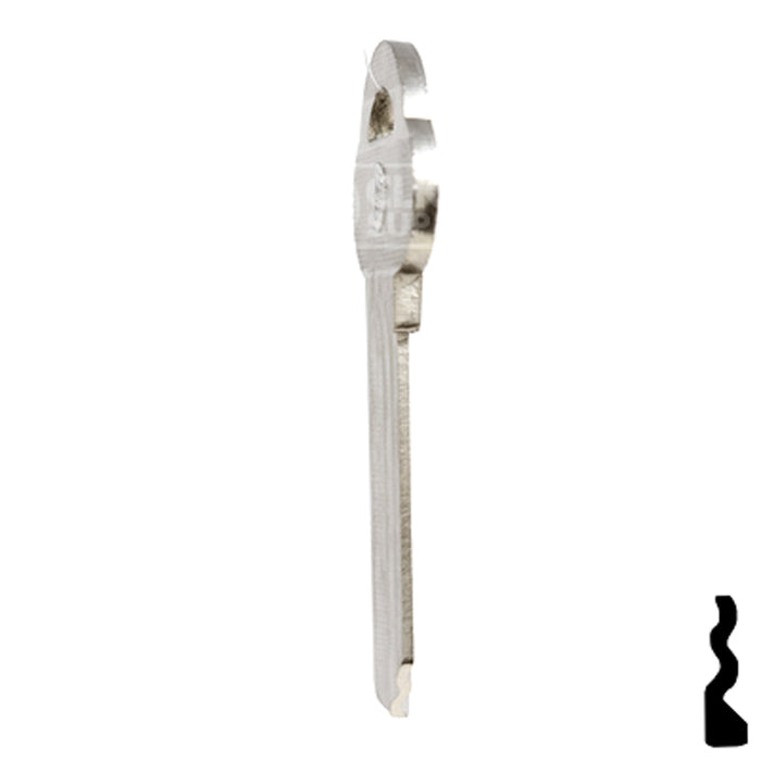 Uncut Key Blank | ASSA | AS64 Residential-Commercial Key Ilco