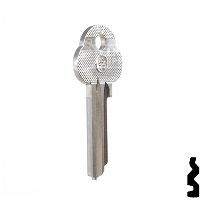 Uncut Key Blank | ASSA | AS73 Residential-Commercial Key Ilco