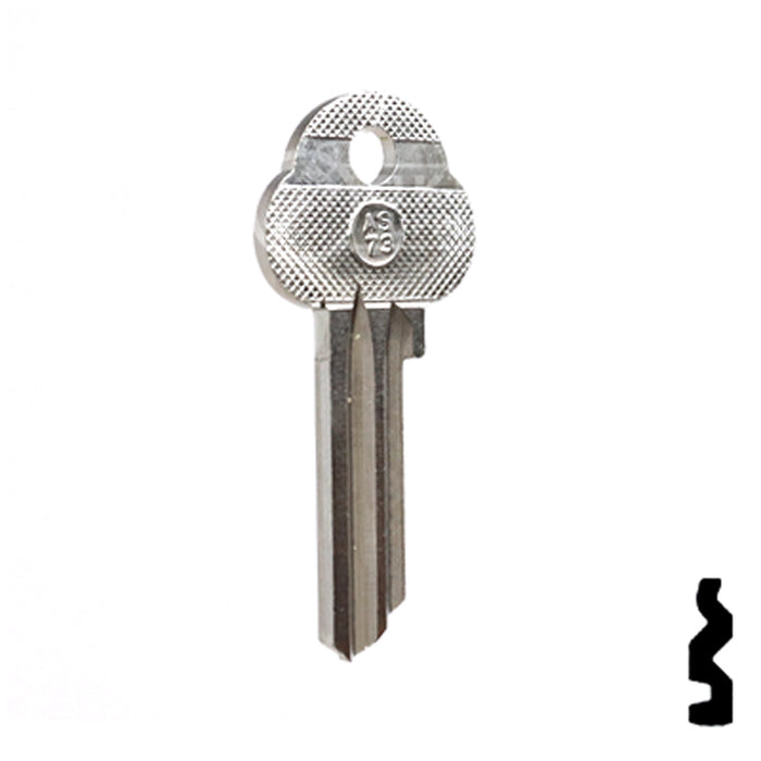 Uncut Key Blank | ASSA | AS73 Residential-Commercial Key Ilco