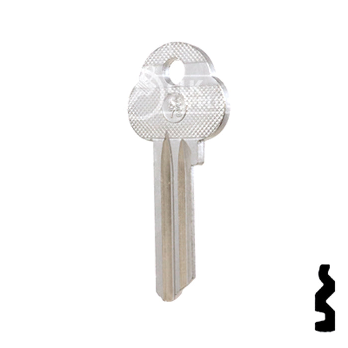 Uncut Key Blank | ASSA | AS73 Residential-Commercial Key Ilco
