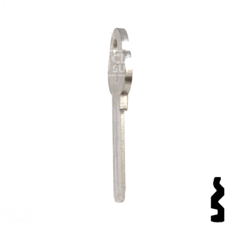 Uncut Key Blank | ASSA | AS73 Residential-Commercial Key Ilco