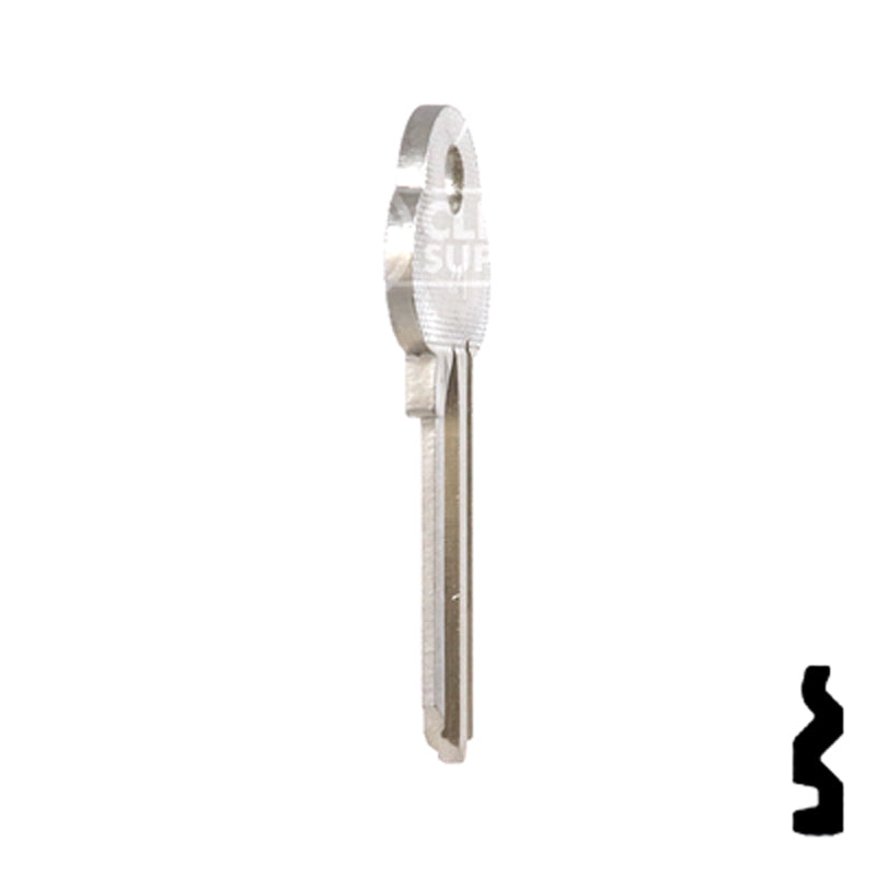 Uncut Key Blank | ASSA | AS73 Residential-Commercial Key Ilco