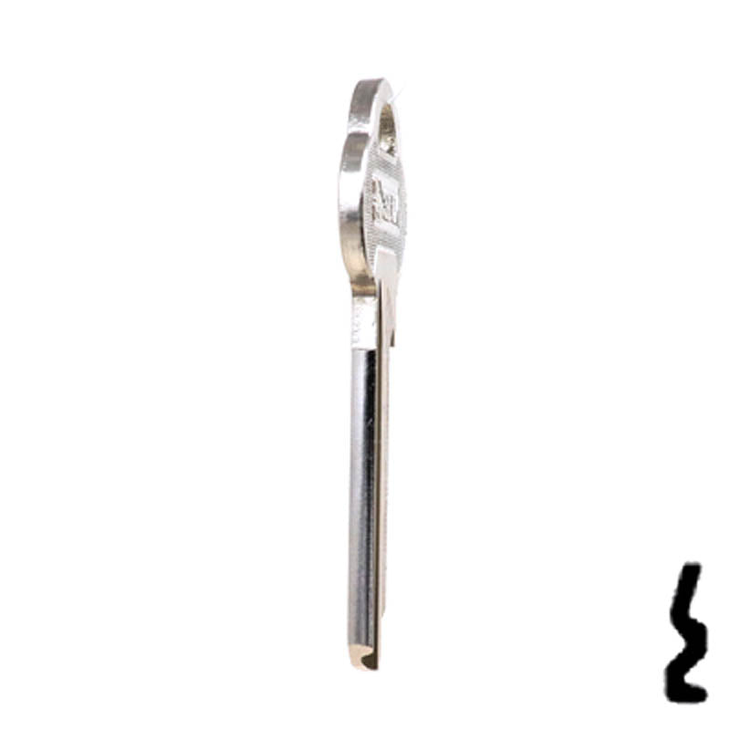 Uncut Key Blank | ASSA | ASS12 Residential-Commercial Key Ilco