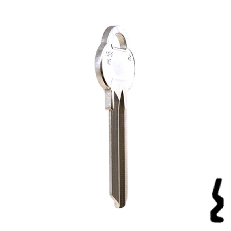 Uncut Key Blank | ASSA | ASS12 Residential-Commercial Key Ilco