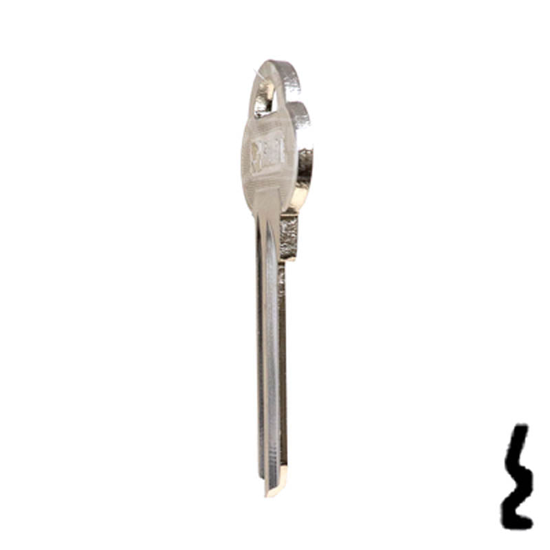 Uncut Key Blank | ASSA | ASS12 Residential-Commercial Key Ilco