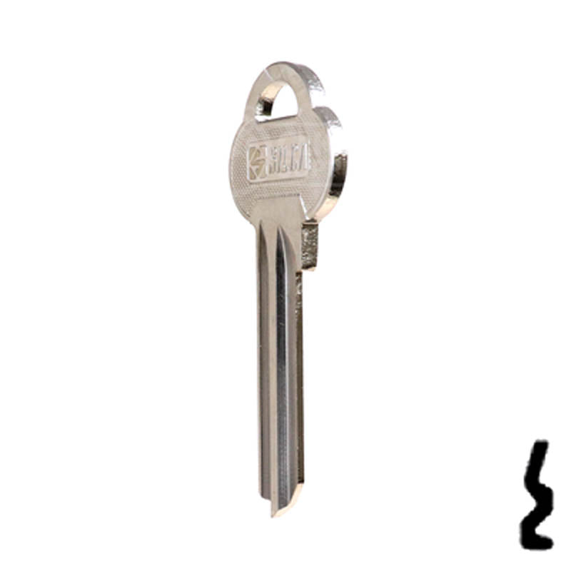Uncut Key Blank | ASSA | ASS12 Residential-Commercial Key Ilco