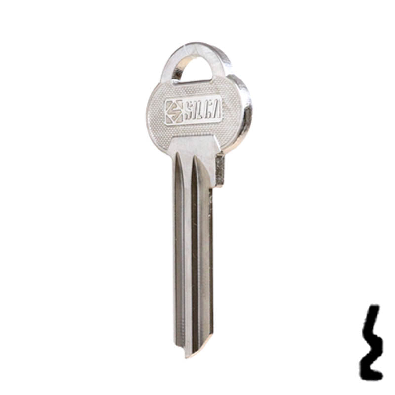 Uncut Key Blank | ASSA | ASS12 Residential-Commercial Key Ilco