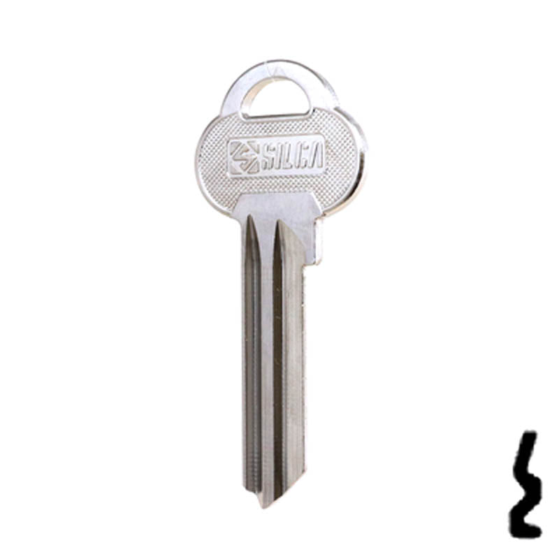 Uncut Key Blank | ASSA | ASS12 Residential-Commercial Key Ilco
