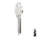 Uncut Key Blank | ASSA | ASS17R, AS8 Residential-Commercial Key Ilco