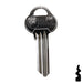 Uncut Key Blank | ASSA | ASS17R, AS8 Residential-Commercial Key Ilco