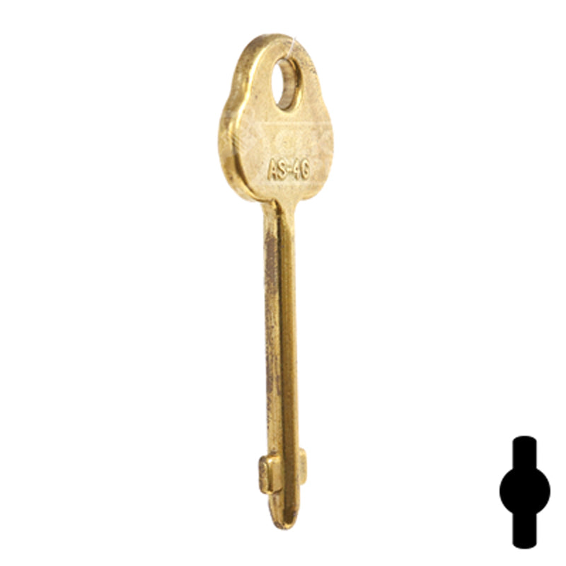 Uncut Key Blank | ASSA | BD173 Residential-Commercial Key Framon Manufacturing Company, Inc