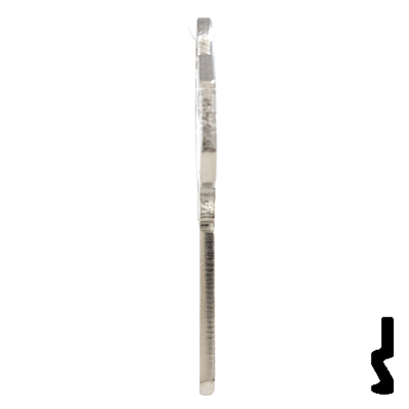 Uncut Key Blank | Baldwin | BW2-NP, 1510, BAL-2 Residential-Commercial Key JMA USA