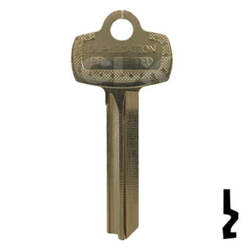 Uncut Key Blank | Best | 1A1A1, A1114A Residential-Commercial Key JMA USA