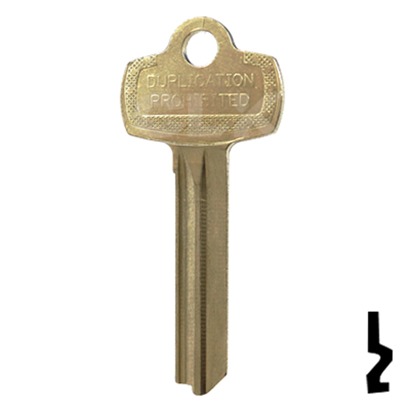 Uncut Key Blank | Best | 1A1A1, A1114A Residential-Commercial Key JMA USA