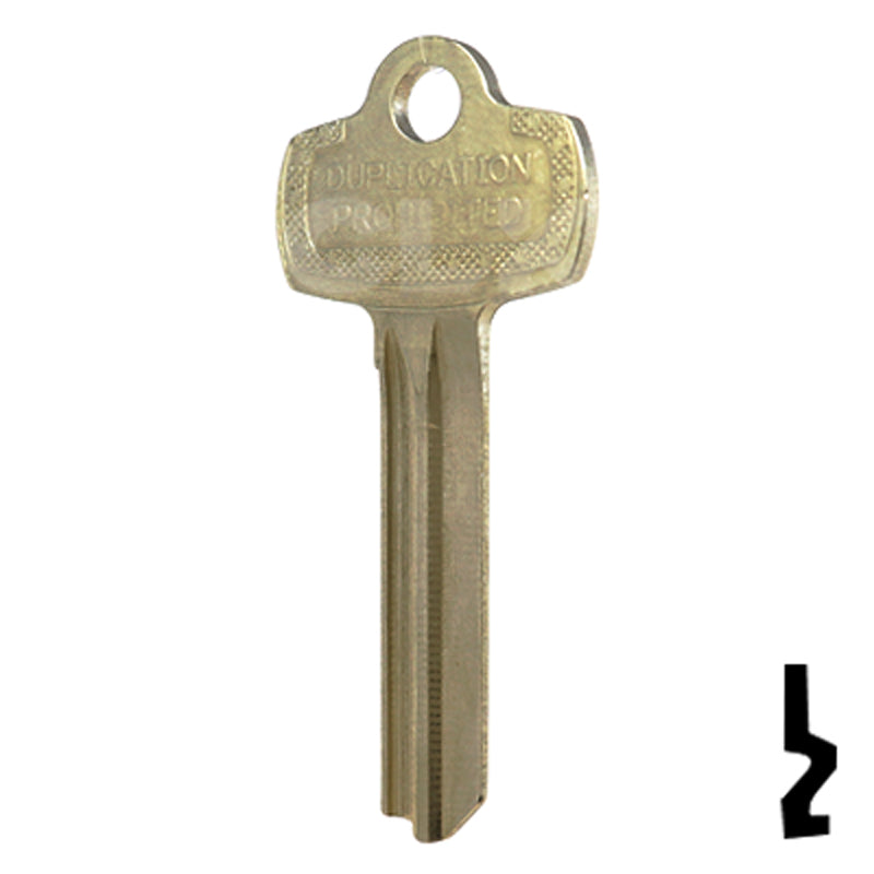 Uncut Key Blank | Best | 1A1A1, A1114A Residential-Commercial Key JMA USA