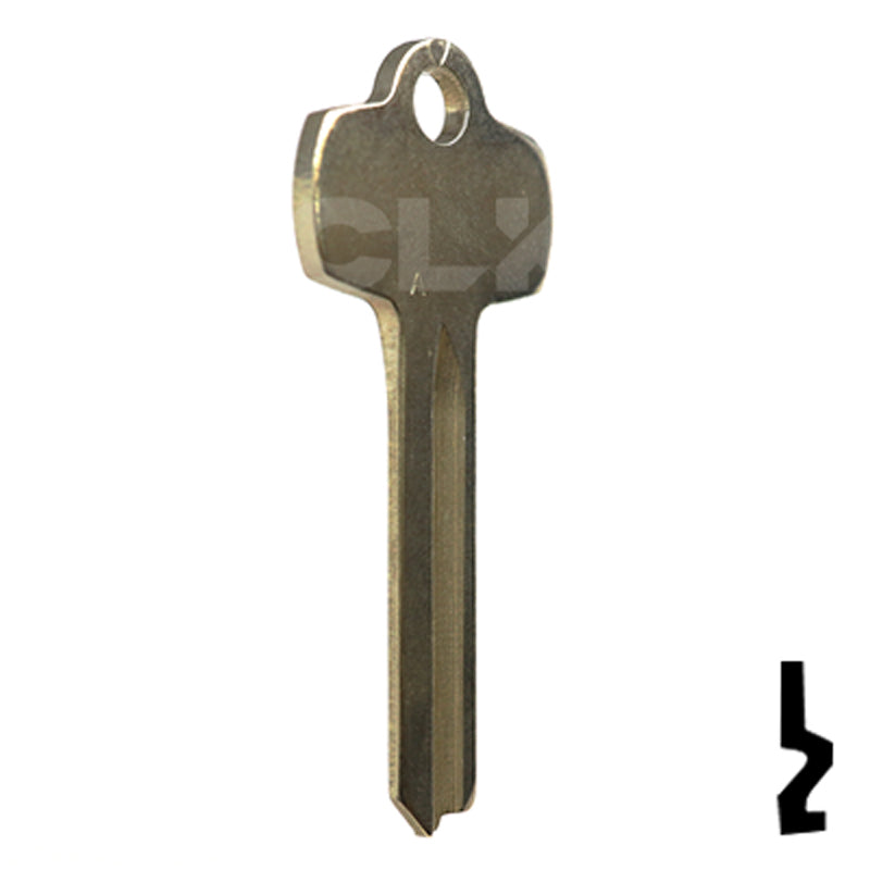 Uncut Key Blank | Best | 1A1A1, A1114A Residential-Commercial Key JMA USA