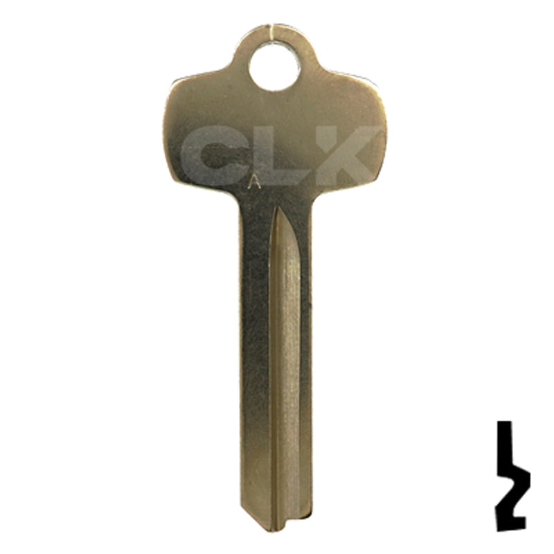 Uncut Key Blank | Best | 1A1A1, A1114A Residential-Commercial Key JMA USA