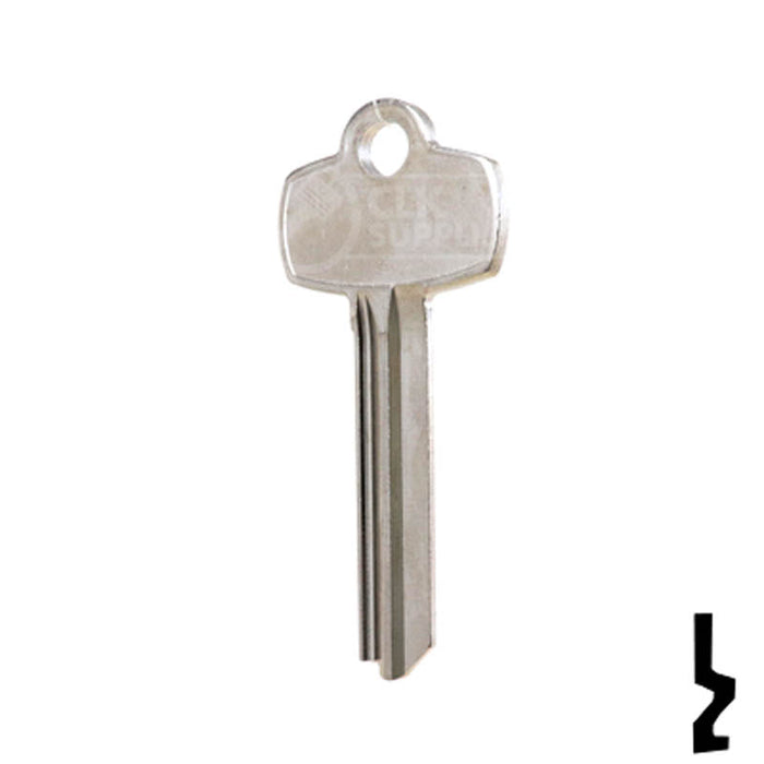 Uncut Key Blank | Best | A1114A, BE2 Residential-Commercial Key Ilco