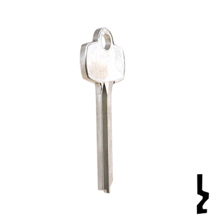 Uncut Key Blank | Best | A1114A, BE2 Residential-Commercial Key Ilco