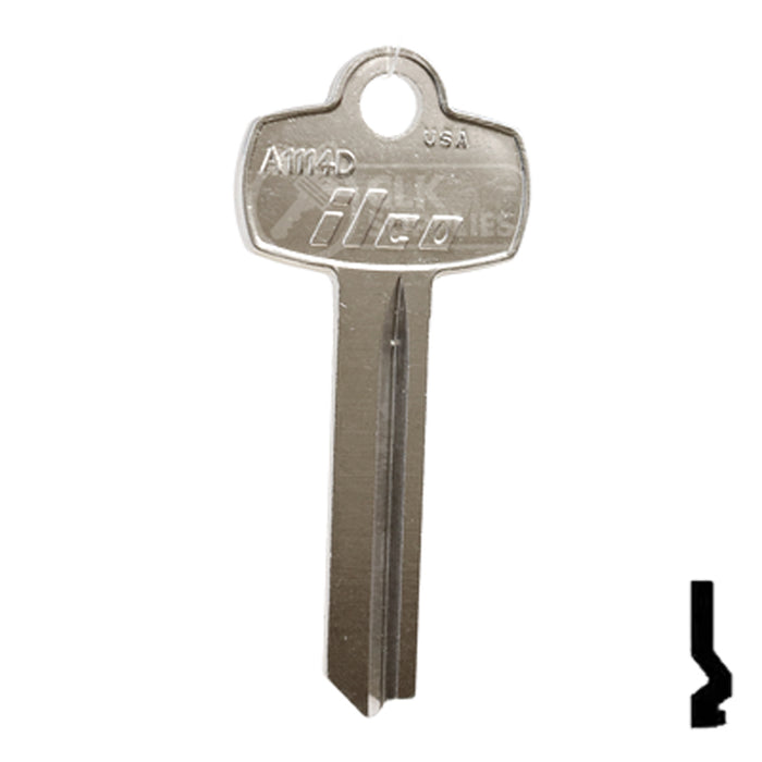 Uncut Key Blank | Best | A1114D Residential-Commercial Key Ilco