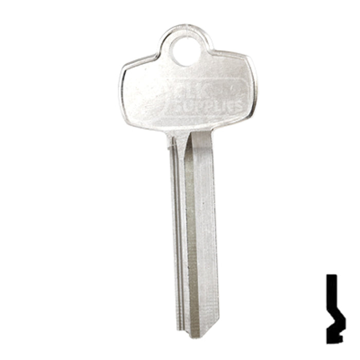 Uncut Key Blank | Best | A1114D Residential-Commercial Key Ilco