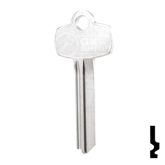 Uncut Key Blank | Best | A1114E Residential-Commercial Key Ilco