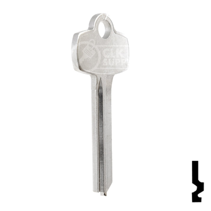 Uncut Key Blank | Best | A1114E Residential-Commercial Key Ilco