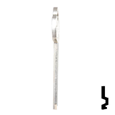 Uncut Key Blank | Best | A1114F Residential-Commercial Key Ilco