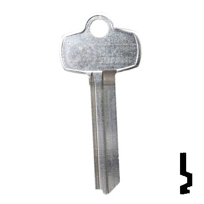 Uncut Key Blank | Best | A1114F Residential-Commercial Key Ilco