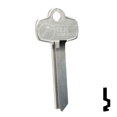 Uncut Key Blank | Best | A1114F Residential-Commercial Key Ilco